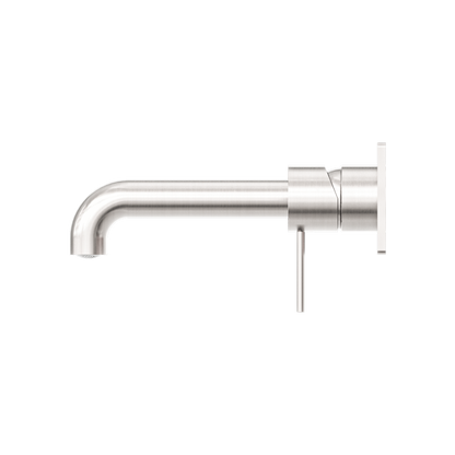 Nero Mecca Wall Basin/Bath Mixer Set With Back Plate