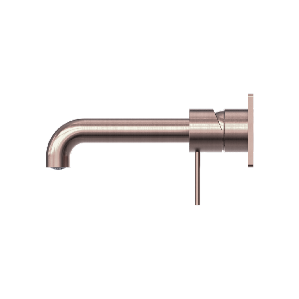 Nero Mecca Wall Basin/Bath Mixer Set With Back Plate