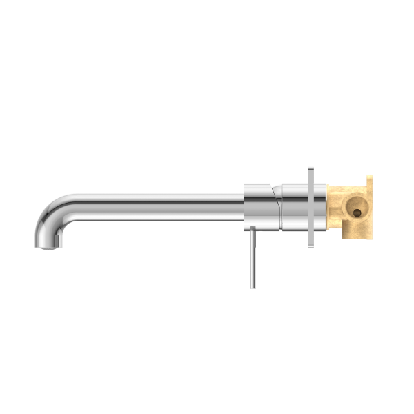 Nero Mecca Wall Mixer Set Basin/Bath 230mm