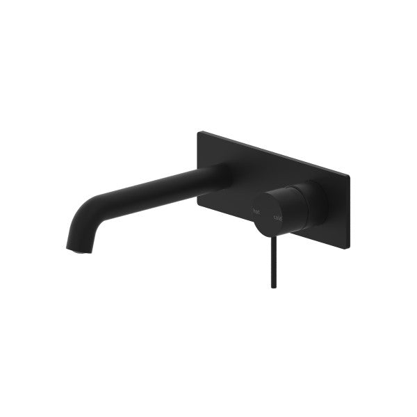 Nero Mecca Wall Mixer Set Basin/Bath 160mm