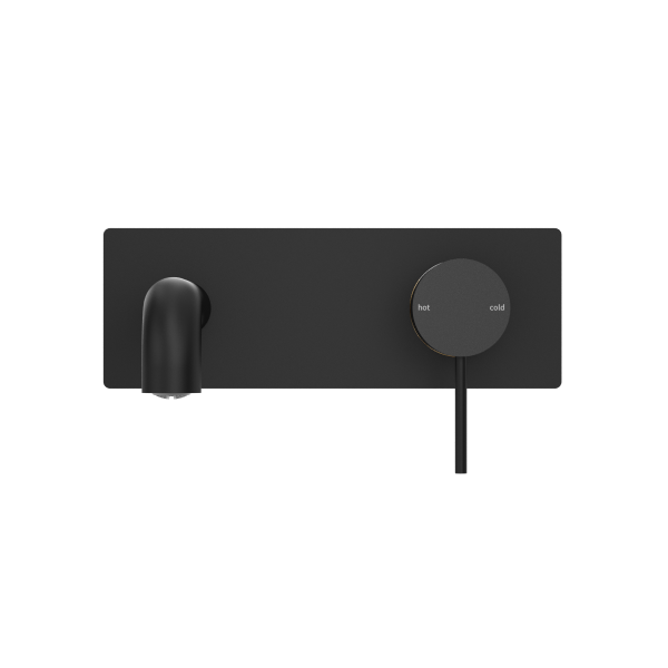 Nero Mecca Wall Mixer Set Basin/Bath 160mm