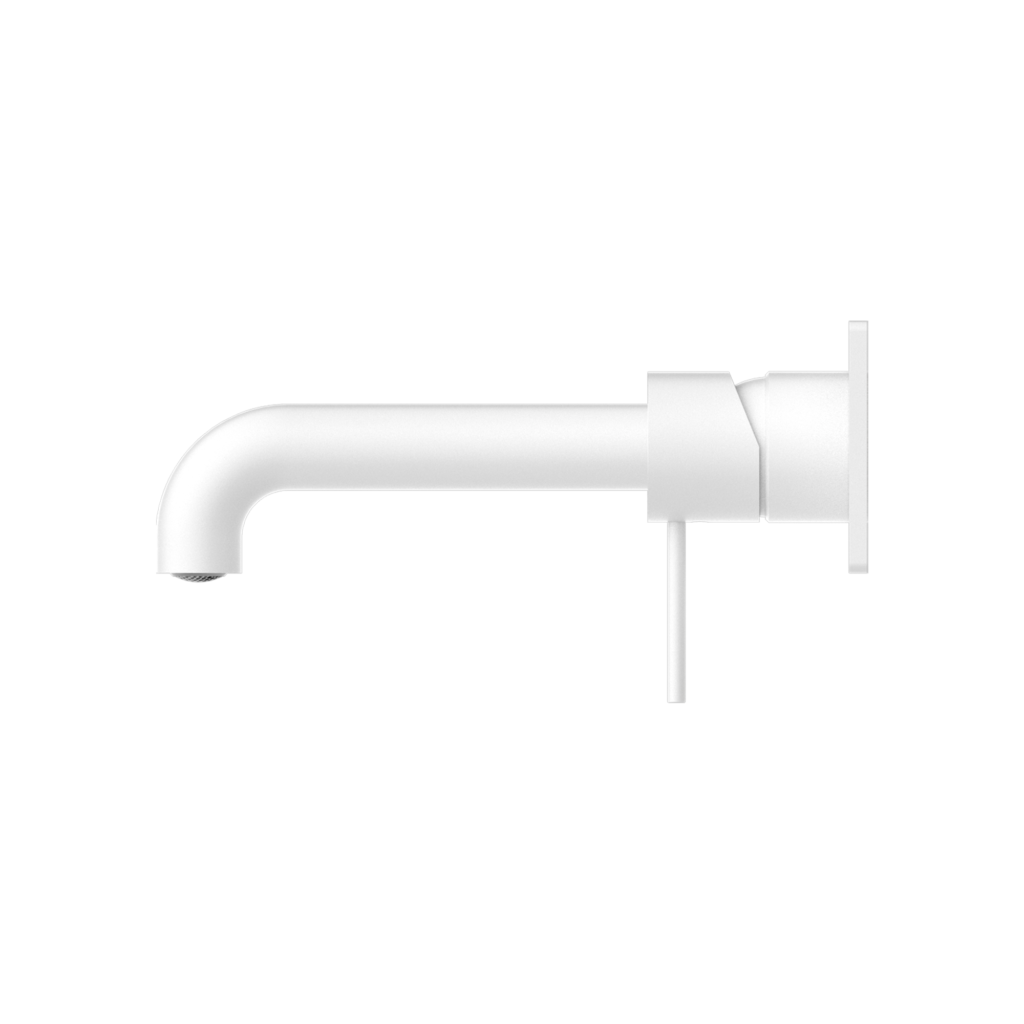 Nero Mecca Wall Basin/Bath Mixer Set With Back Plate