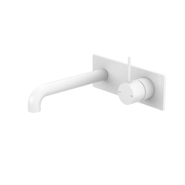 Nero Mecca Up Wall Mixer Set Basin/Bath 185mm