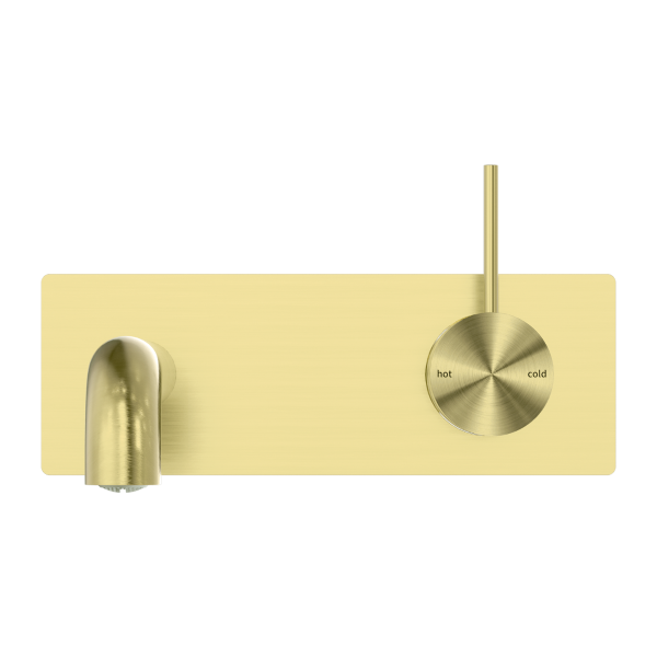 Nero Mecca Up Wall Mixer Set Basin/Bath 185mm