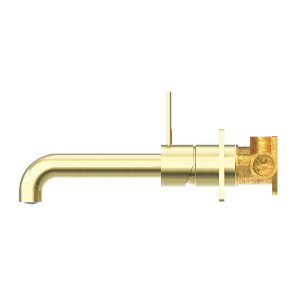 Nero Mecca Up Wall Mixer Set Basin/Bath 185mm