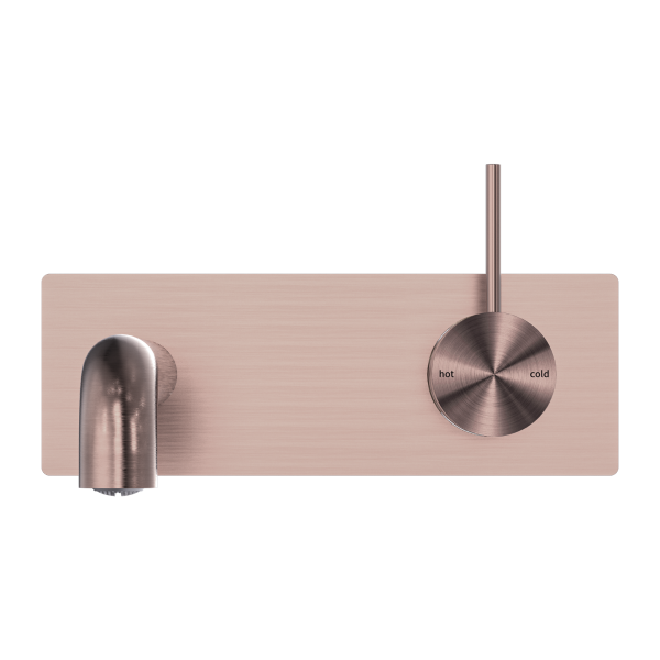 Nero Mecca Up Wall Mixer Set Basin/Bath 185mm