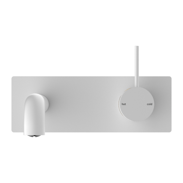 Nero Mecca Up Wall Mixer Set Basin/Bath 185mm