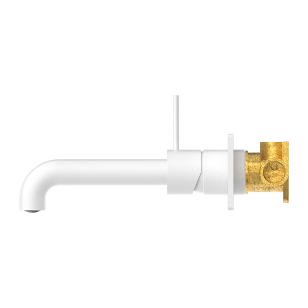 Nero Mecca Up Wall Mixer Set Basin/Bath 185mm