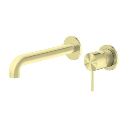 Nero Mecca Wall Mixer Set Basin/Bath Separate Backplates 160mm