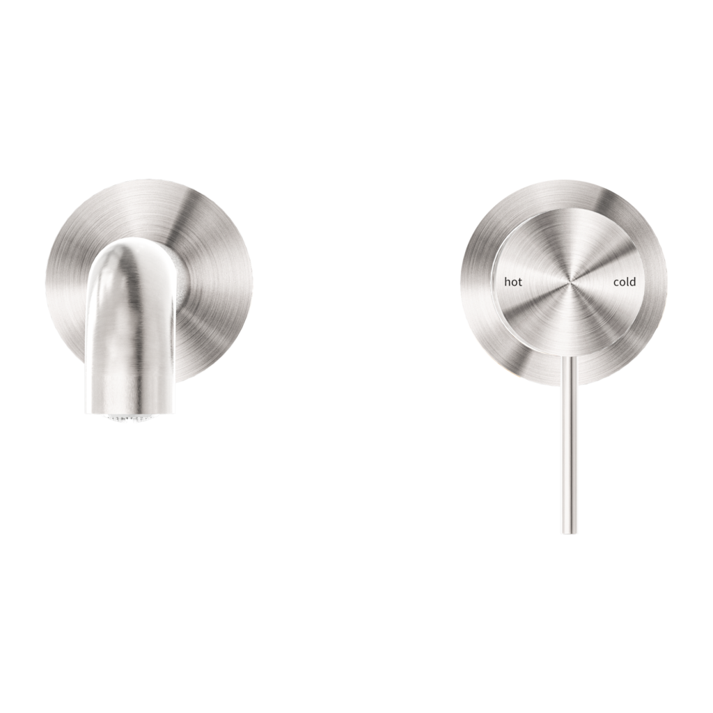 Nero Mecca Wall Basin/Bath Mixer Set