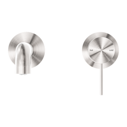 Nero Mecca Wall Basin/Bath Mixer Set
