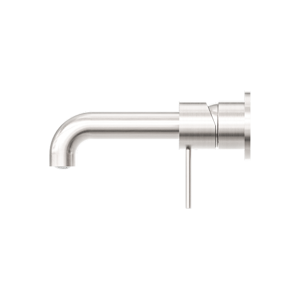 Nero Mecca Wall Basin/Bath Mixer Separate Back Plate 120mm  NR221910C120BN