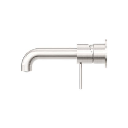 Nero Mecca Wall Basin/Bath Mixer Separate Back Plate 260mm  NR221910C260BN