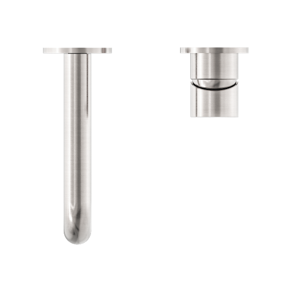 Nero Mecca NR221910C230BN  Wall Basin Mixer Separate Back Plate 230mm Spout