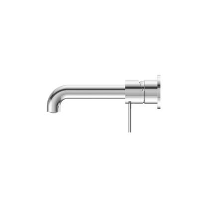 Nero Mecca NR221910C160CH  Wall Basin Mixer Separate Back Plate 160mm Spout