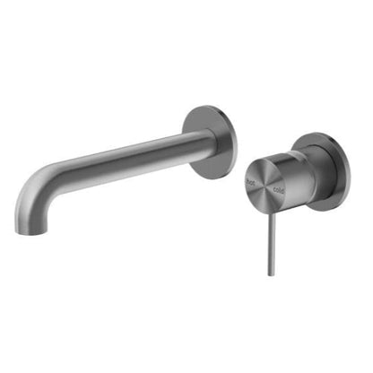 Nero Mecca Wall Mixer Set Basin/Bath Separate Backplates 160mm