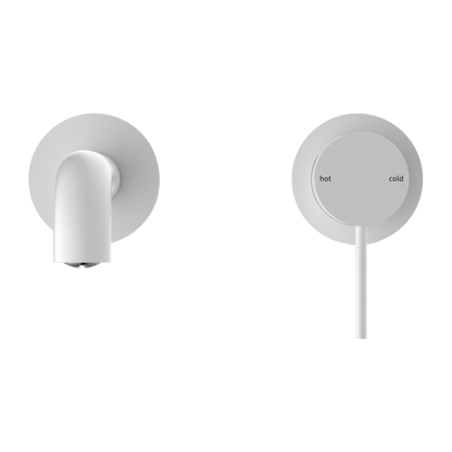 Nero Mecca Wall Basin/Bath Mixer Mixer Set