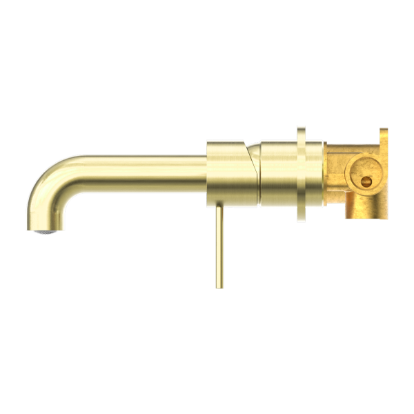 Nero Mecca Wall Mixer Set Basin/Bath Separate Backplates 230mm