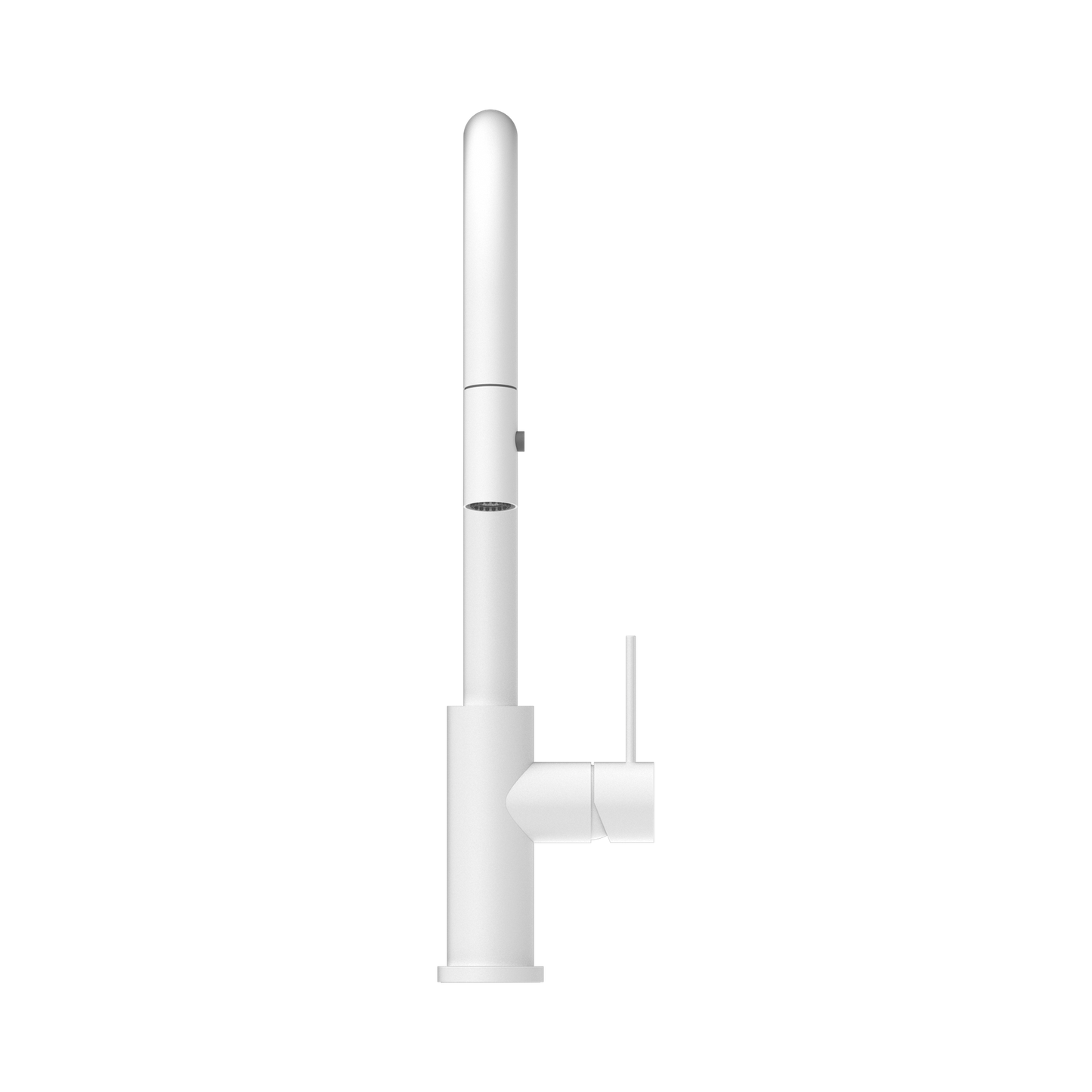 Mecca Pull Out Sink Mixer With Vegie Spray Function Matte White