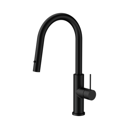 Mecca Smart Sensor Pull Out Kitchen Mixer Matte Black