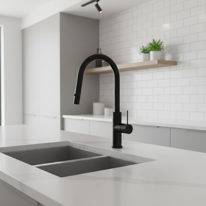 Nero Mecca Smart Sensor Pull Down Sink Mixer