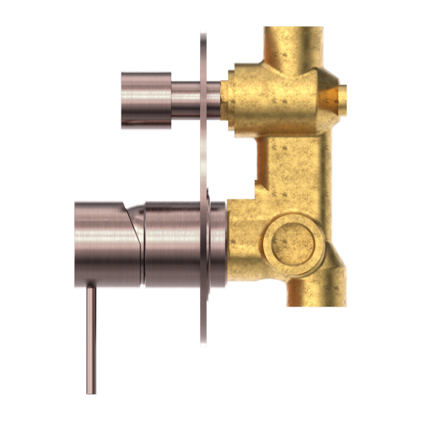 Nero Mecca Shower / Bath Wall Mixer with Diverter - / NR221909aBZ