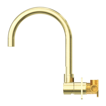 Nero Mecca Up Wall Basin Mixer Swivel Spout