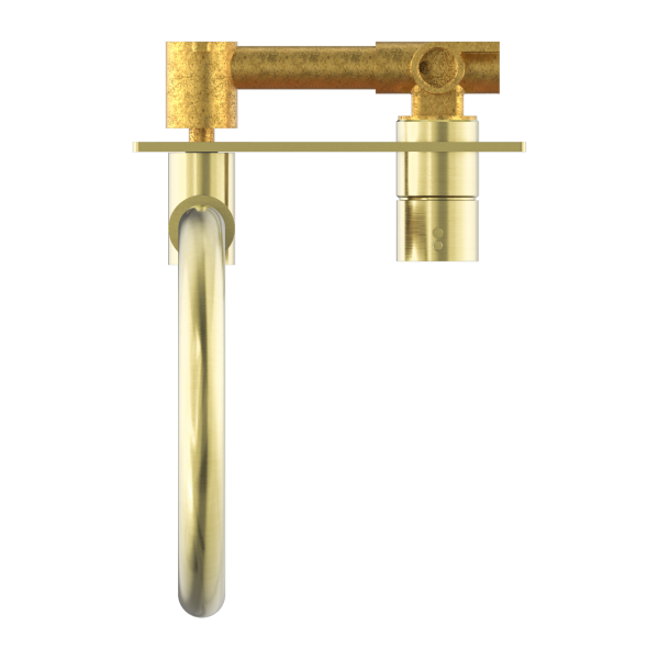 Nero Mecca Up Wall Basin Mixer Swivel Spout