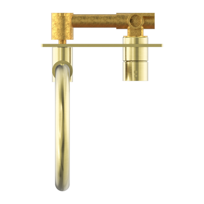Nero Mecca Up Wall Basin Mixer Swivel Spout