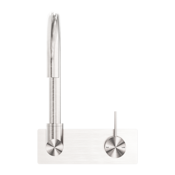 Nero Mecca Up Wall Basin Mixer Swivel Spout