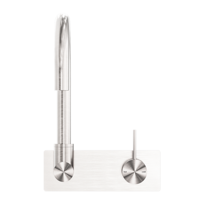 Nero Mecca Up Wall Basin Mixer Swivel Spout