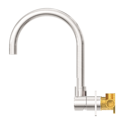 Nero Mecca Up Wall Basin Mixer Swivel Spout