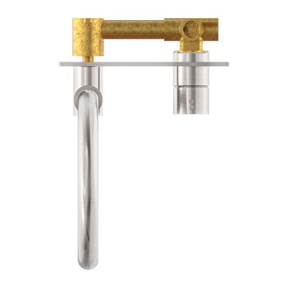 Nero Mecca Up Wall Basin Mixer Swivel Spout