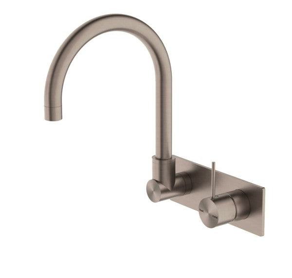 Nero Mecca Up Wall Basin Mixer Swivel Spout