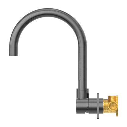 Nero Mecca Up Wall Basin Mixer Swivel Spout