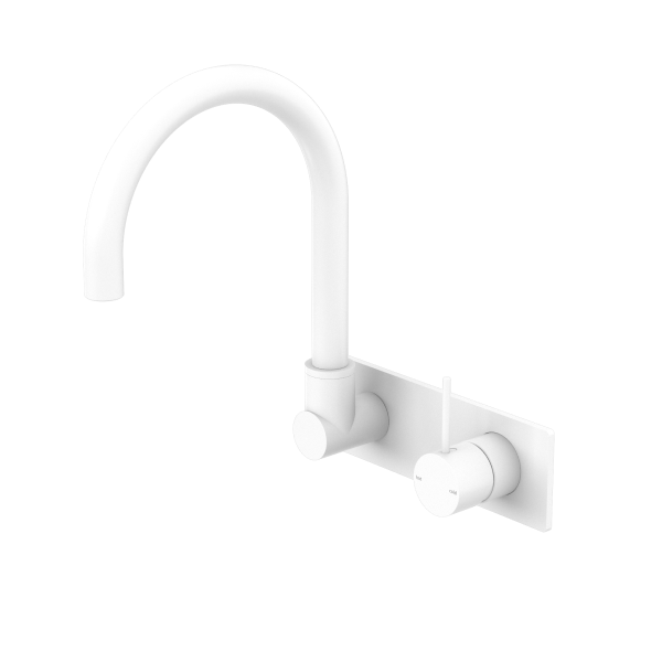 Nero Mecca Up Wall Basin Mixer Swivel Spout