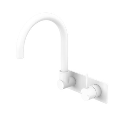 Nero Mecca Up Wall Basin Mixer Swivel Spout