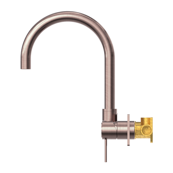 Nero Mecca Wall Basin / Bath Mixer Swivel Spout
