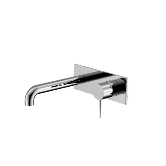 Nero Mecca Wall Basin/Bath Mixer 120mm  NR221910A120CH