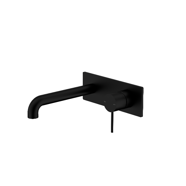 Nero Mecca Wall Basin/Bath Mixer 120mm  NR221910A120MB