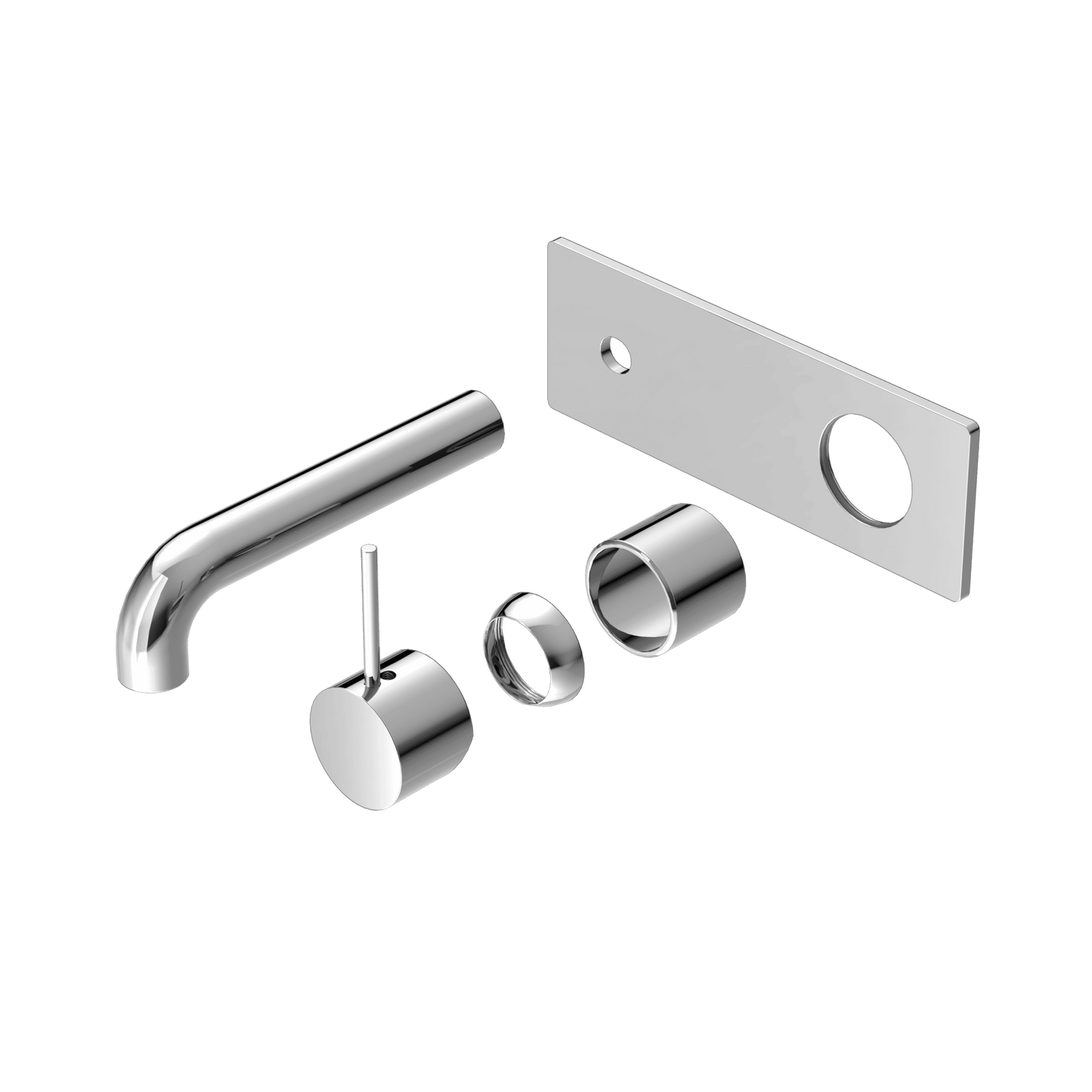 Mecca Wall Basin/Bath Mixer Handle Up 120MM Trim Kits Only