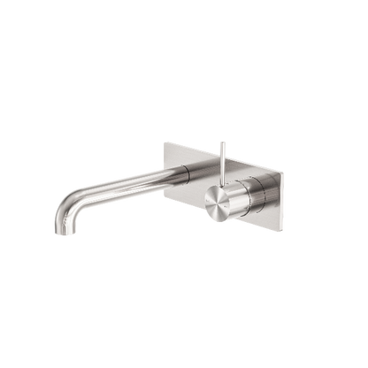 Nero Mecca NR221910B160BN  Wall Basin Mixer Handle Up 160mm Spout