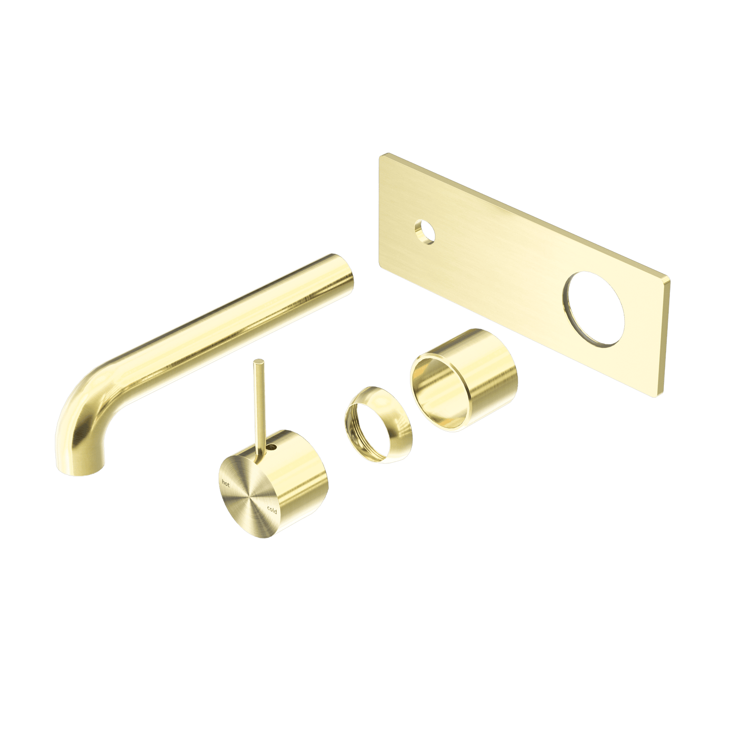 Mecca Wall Basin/Bath Mixer Handle Up 260MM Trim Kits Only