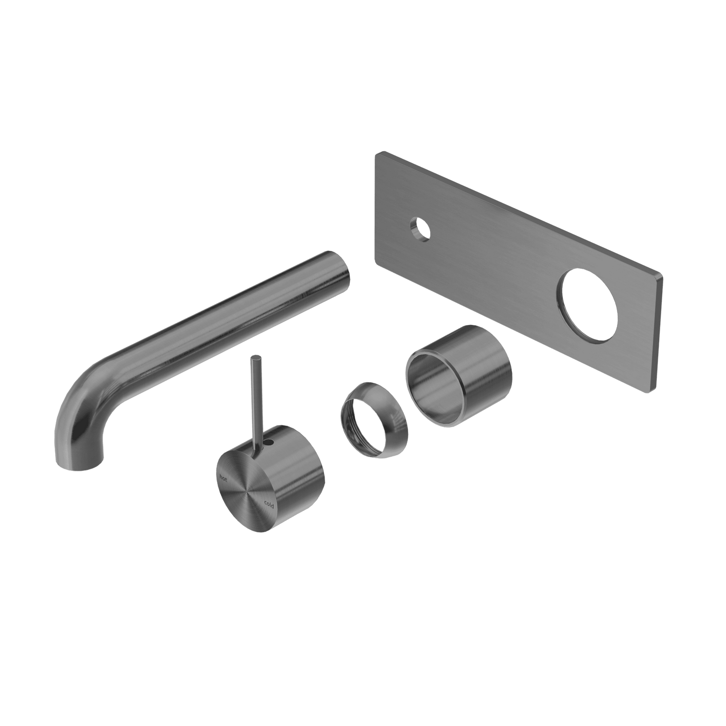 Mecca Wall Basin/Bath Mixer Handle Up 260MM Trim Kits Only