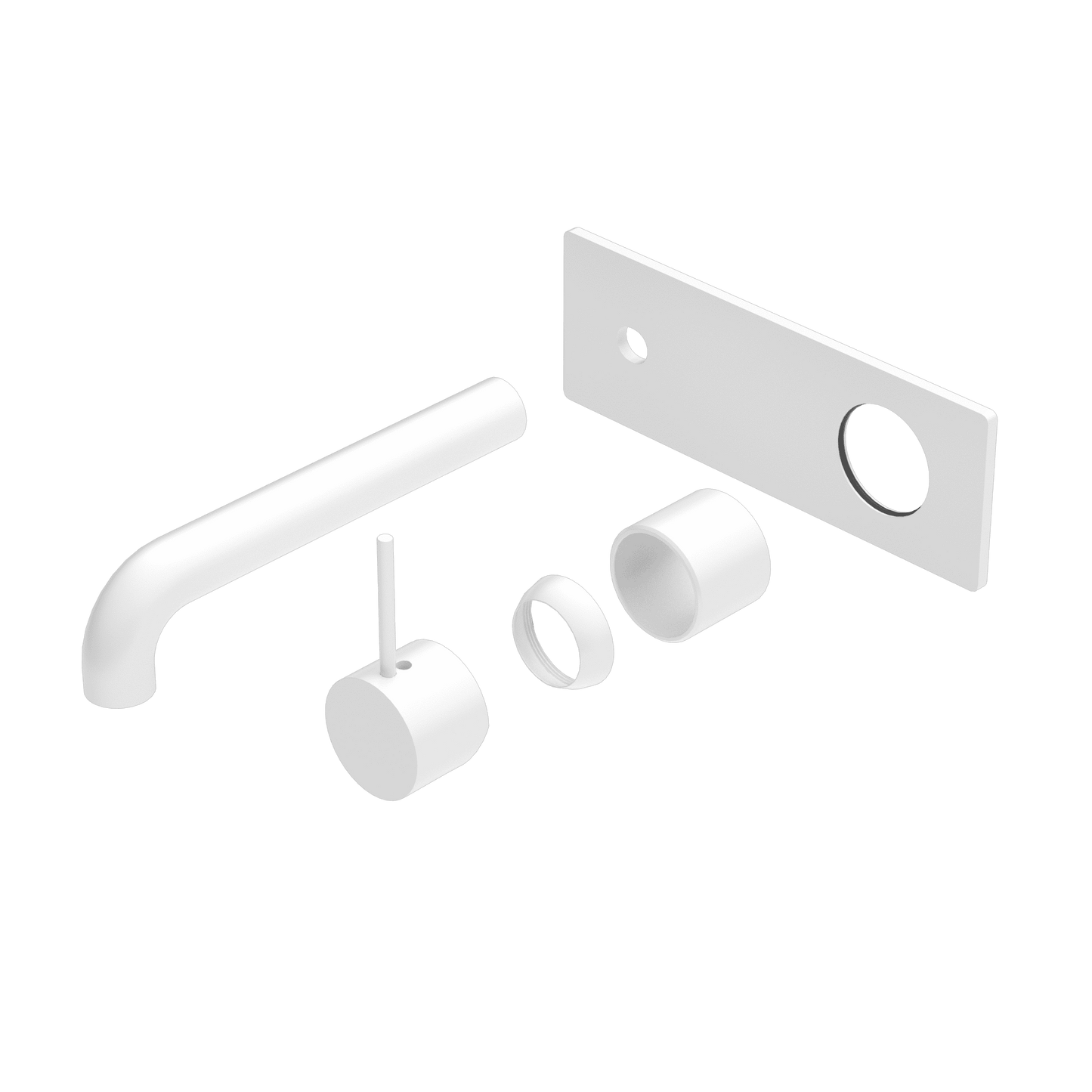 Mecca Wall Basin/Bath Mixer Handle Up 260MM Trim Kits Only