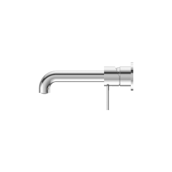 Nero Mecca Wall Basin/Bath Mixer Separate Back Plate 120mm  NR221910C120CH