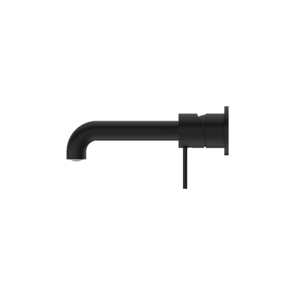 Nero Mecca Wall Basin/Bath Mixer Separate Back Plate 120mm  NR221910C120MB