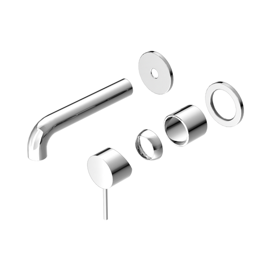 Mecca Wall Basin/Bath Mixer Separate Back Plate 120mm Trim Kits Only Chrome