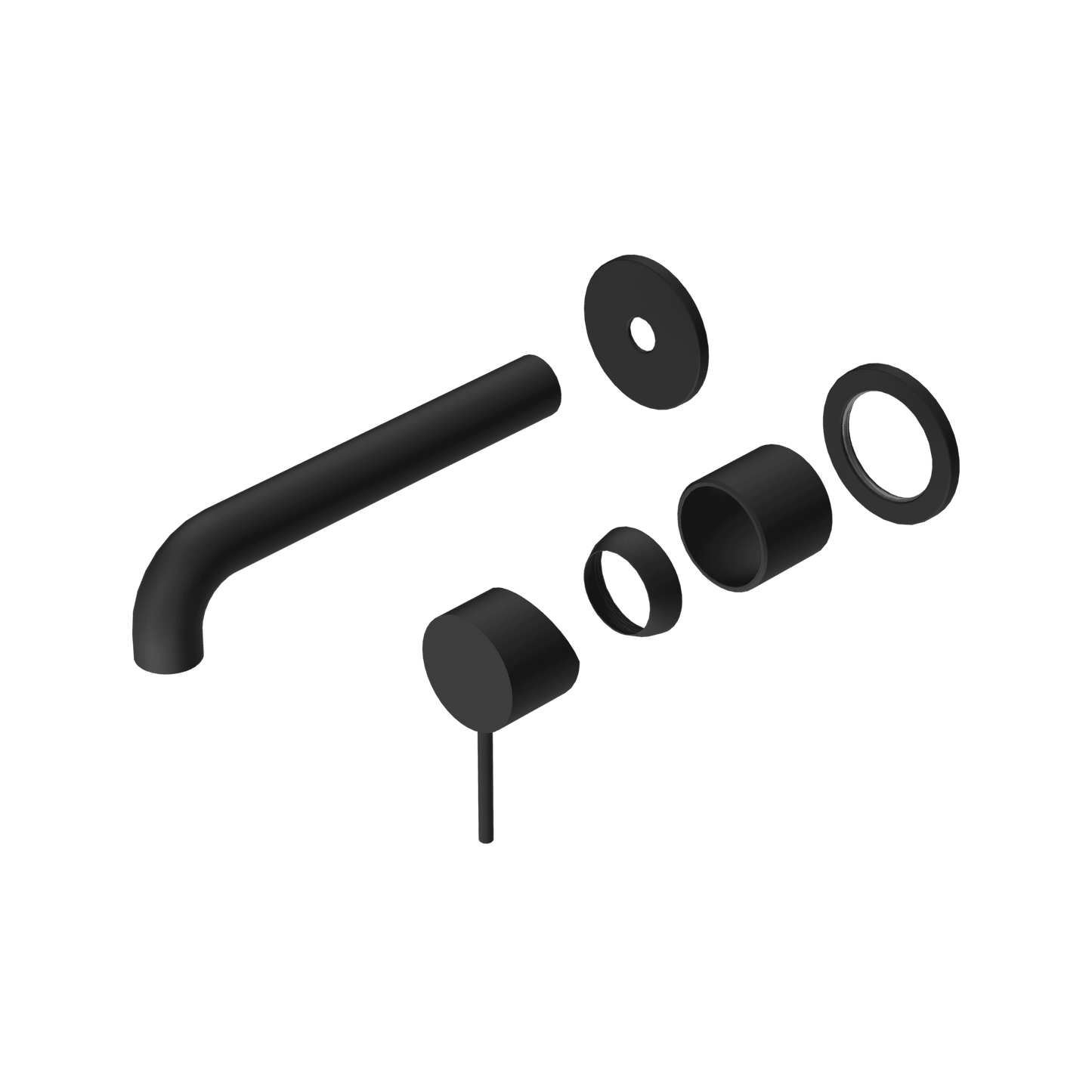 Mecca Wall Basin/Bath Mixer Separate Back Plate 185MM Trim Kits Only - Reno Spares