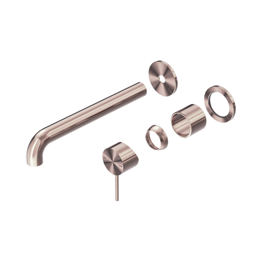 Mecca Wall Basin/Bath Mixer Separate Back Plate 260mm Trim Kits Only Brushed Bronze